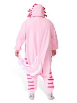 Axolotl Animal Kigurumi Adult Onesie Costume Pajamas Back KIGU-KG-002