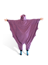 Bat Animal Kigurumi Adult Onesie Costume Pajamas Back KIGU-KG-036