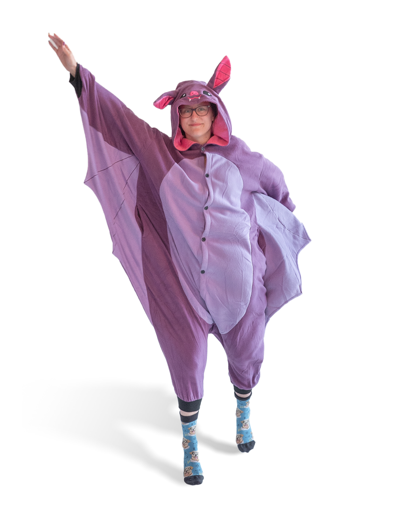 Bat Animal Kigurumi Adult Onesie Costume Pajamas Main KIGU-KG-036