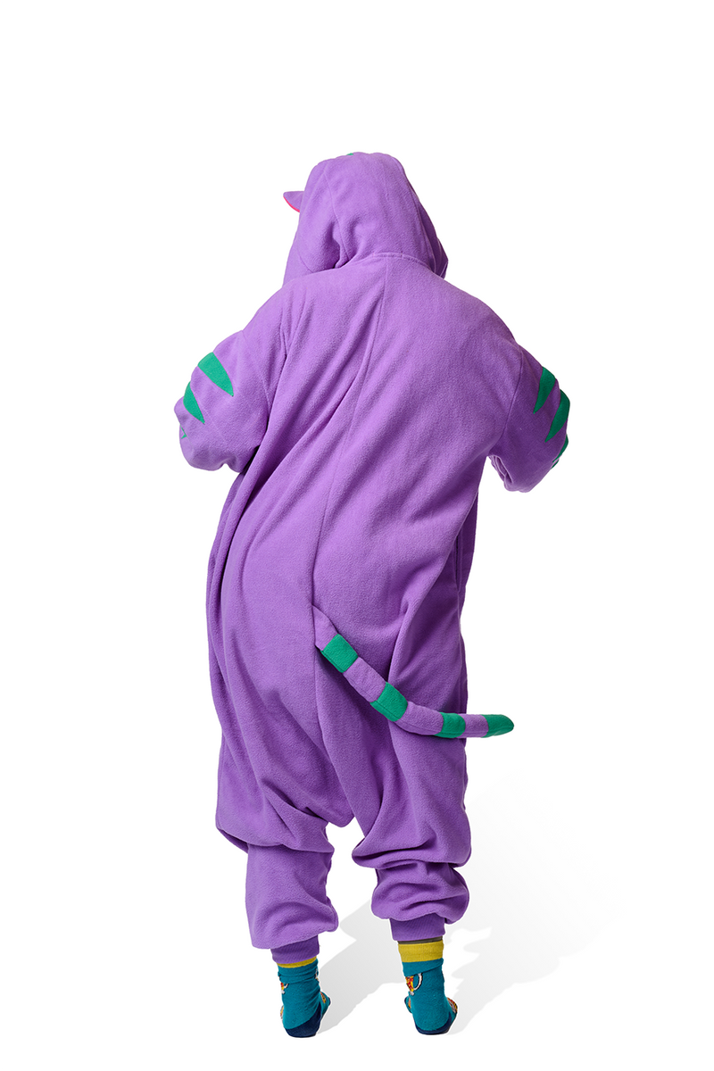 Cheshire Cat Kigurumi Adult Onesie Costume Pajamas Back KIGU- KIGU