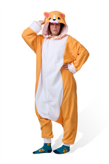 Corgi Kigurumi Adult Onesie Costume Pajamas Main KIGU-KG-052