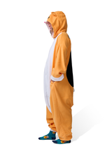 Corgi Kigurumi Adult Onesie Costume Pajamas Side KIGU-KG-052