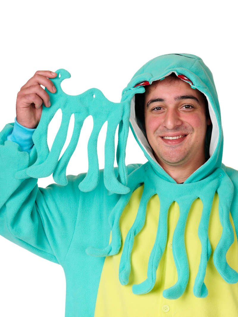 Cthulhu Animal Kigurumi Adult Onesie Costume Pajamas Detail3 KIGU-KG-010