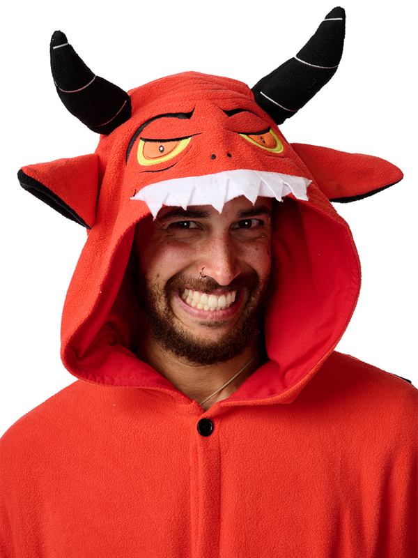 Devil Kigurumi Adult Onesie Costume Pajamas Hood KIGU-KG-019