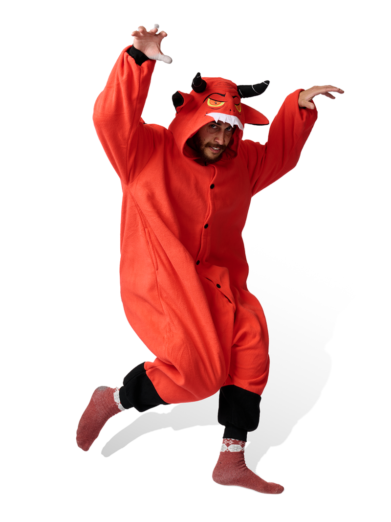 Devil Kigurumi Adult Onesie Costume Pajamas Main3 KIGU-KG-019