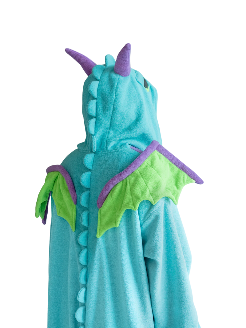 Dragon Animal Kigurumi Adult Onesie Costume Pajamas Back2 KIGU-KG-030