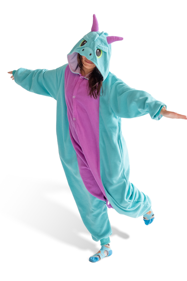 Dragon Animal Kigurumi Adult Onesie Costume Pajamas Main KIGU-KG-030