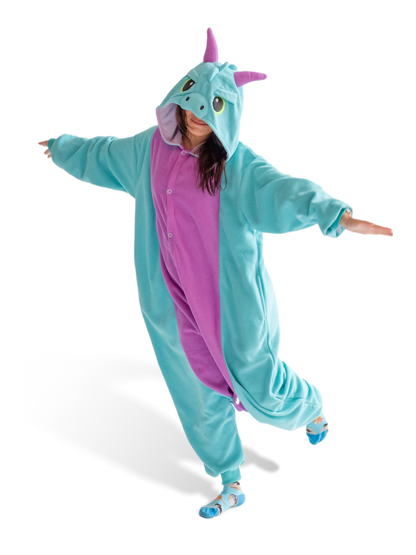 Dragon Animal Kigurumi Adult Onesie Costume Pajamas Main KIGU-KG-030