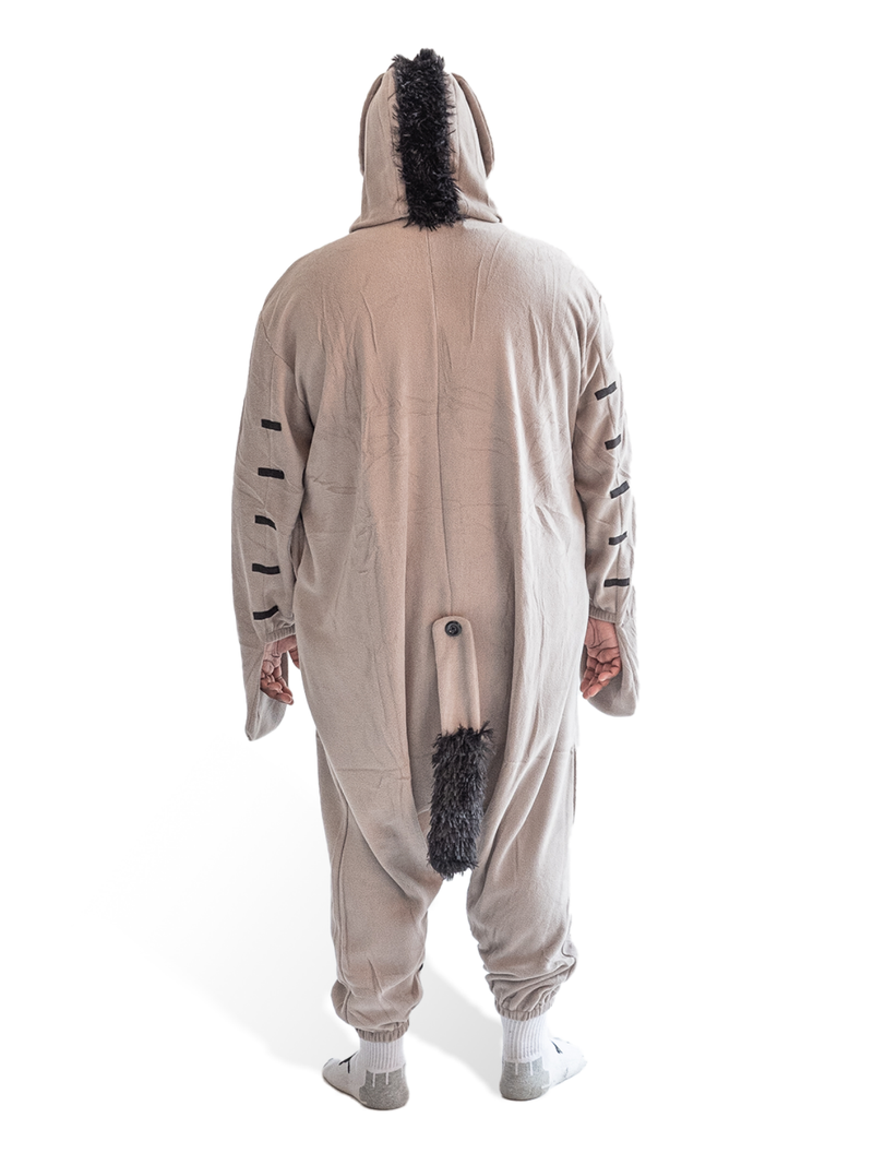 Eeyore Animal Kigurumi Adult Onesie Costume Pajamas Back KIGU-KG-041