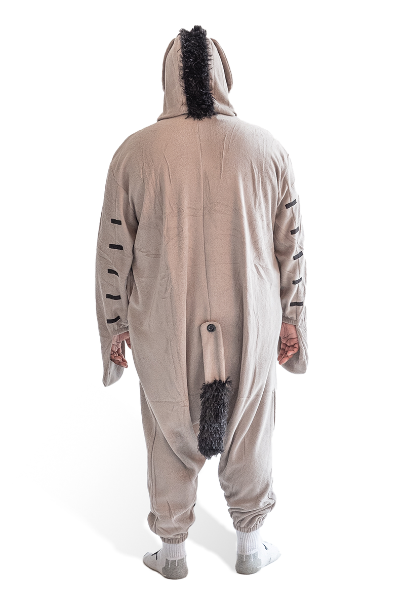 Eeyore Animal Kigurumi Adult Onesie Costume Pajamas Back KIGU-KG-041