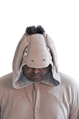 Eeyore Animal Kigurumi Adult Onesie Costume Pajamas Hood KIGU-KG-041