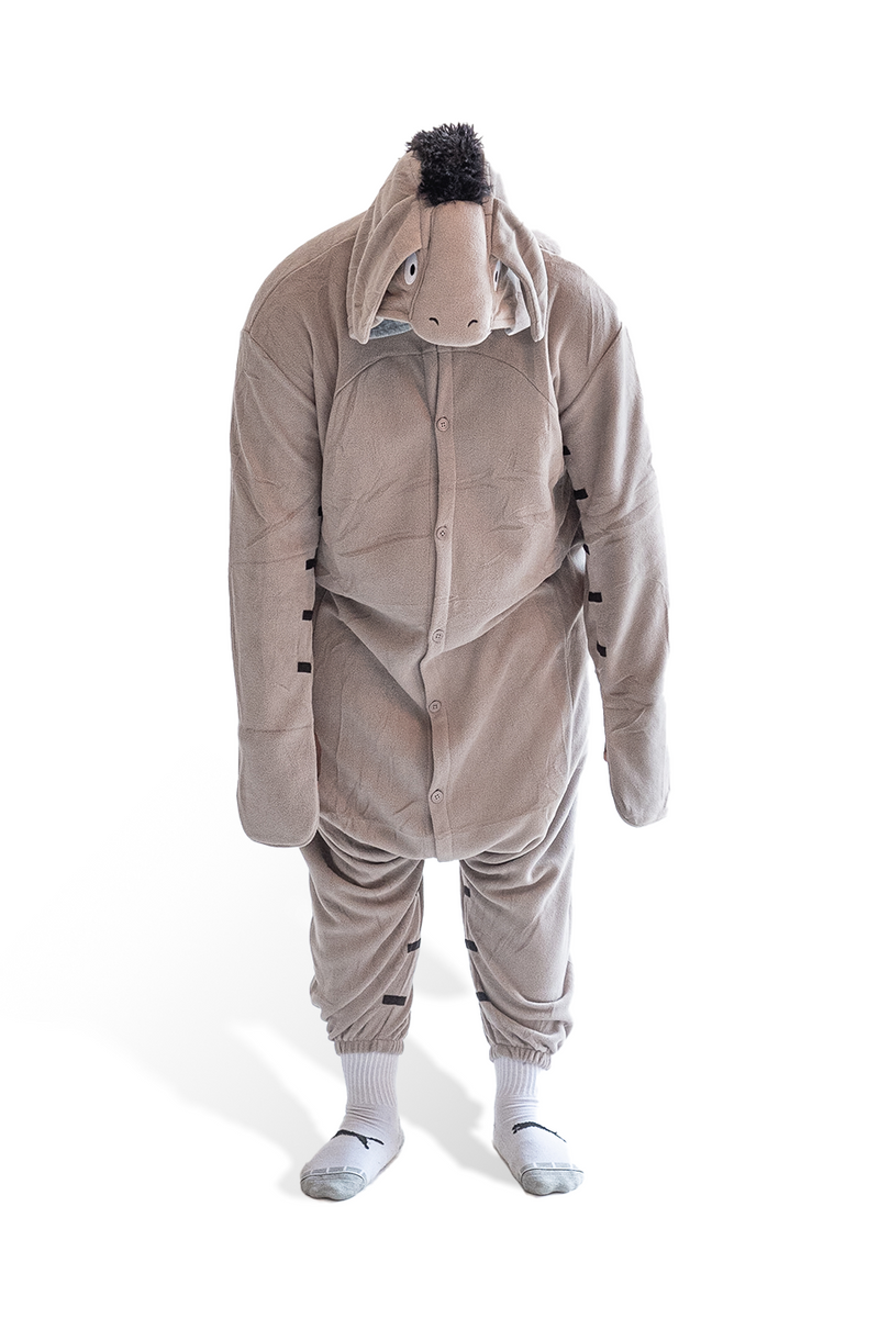 Eeyore Animal Kigurumi Adult Onesie Costume Pajamas Main KIGU-KG-041