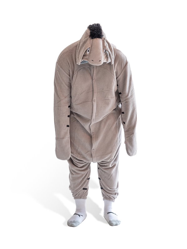 Eeyore Animal Kigurumi Adult Onesie Costume Pajamas Main KIGU-KG-041