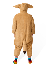 Fennec Animal Kigurumi Adult Onesie Costume Pajamas Back KIGU-KG-011