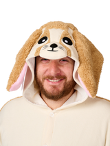 Fennec Animal Kigurumi Adult Onesie Costume Pajamas Hood KIGU-KG-011