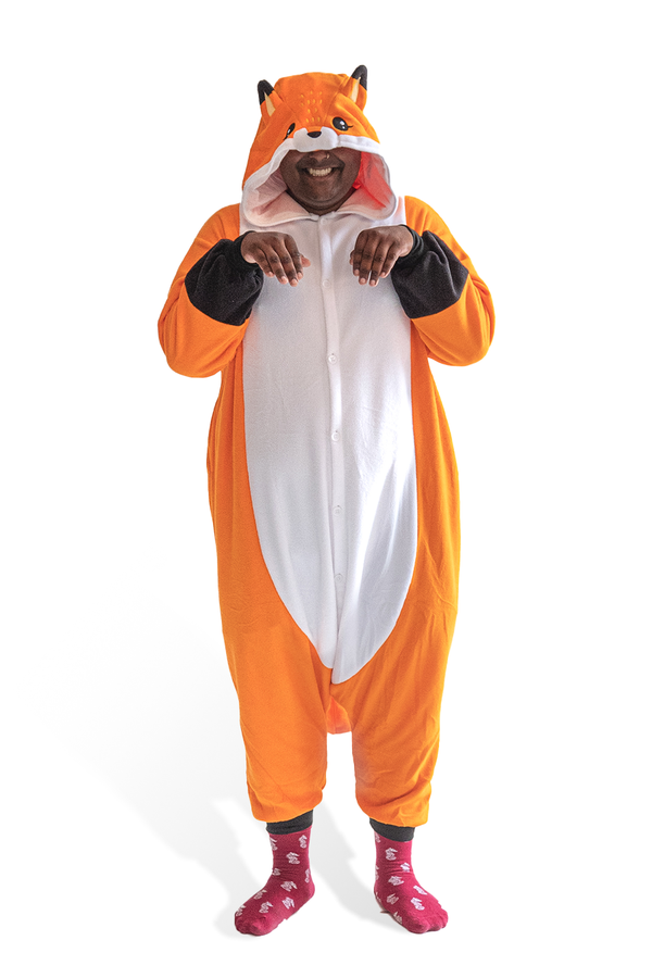 Fox Animal Kigurumi Adult Onesie Costume Pajamas Main KIGU-KG-014