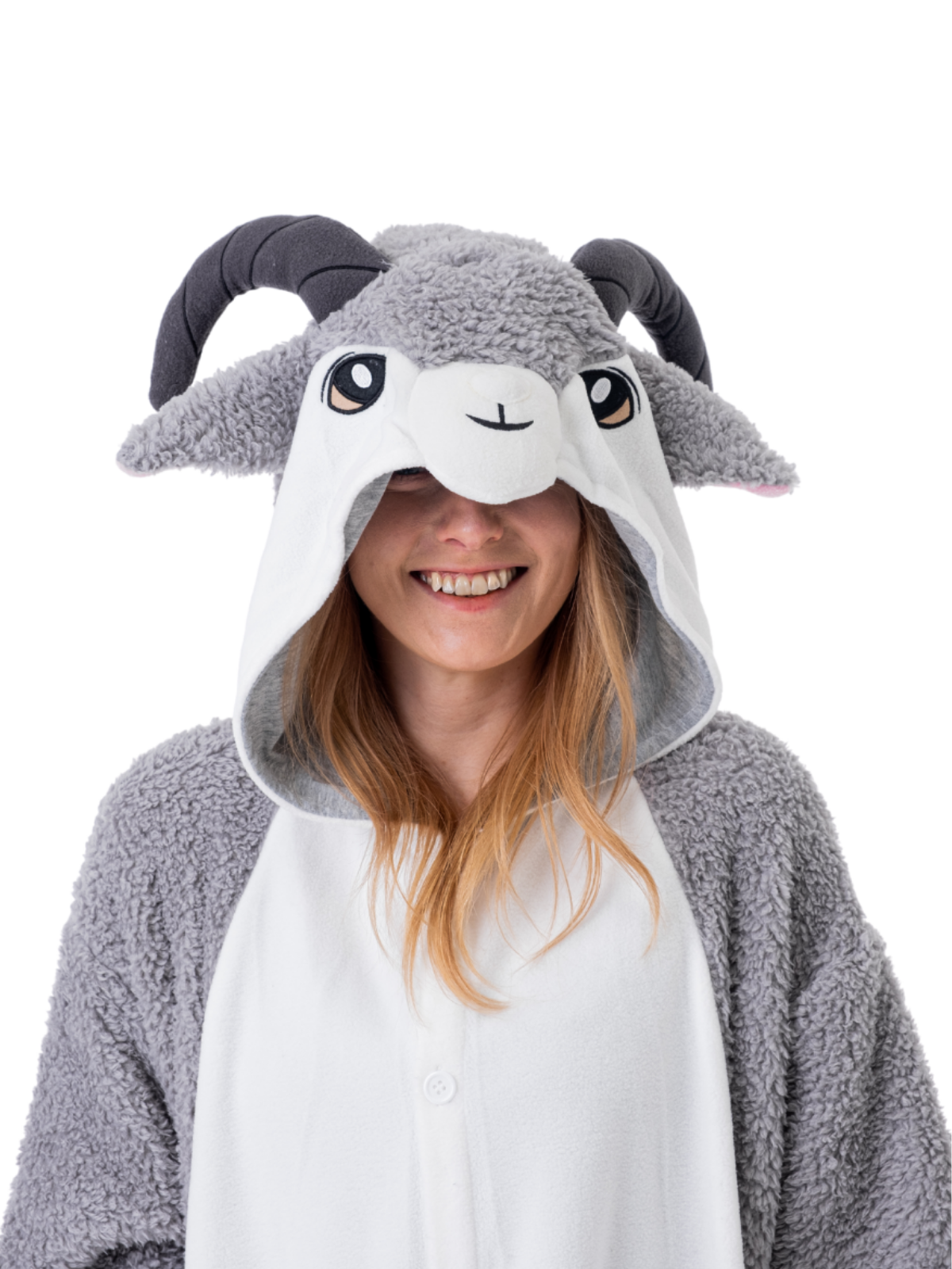 Goat Kigurumi Adult Animal Onesie Costume Pajama By KIGURUMI.COM Regular