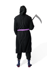 Grim Reaper Kigurumi Adult Onesie Costume Pajamas Back KIGU-KG-017