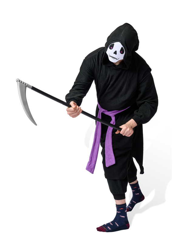 Grim Reaper Kigurumi Adult Onesie Costume Pajamas Main KIGU-KG-017