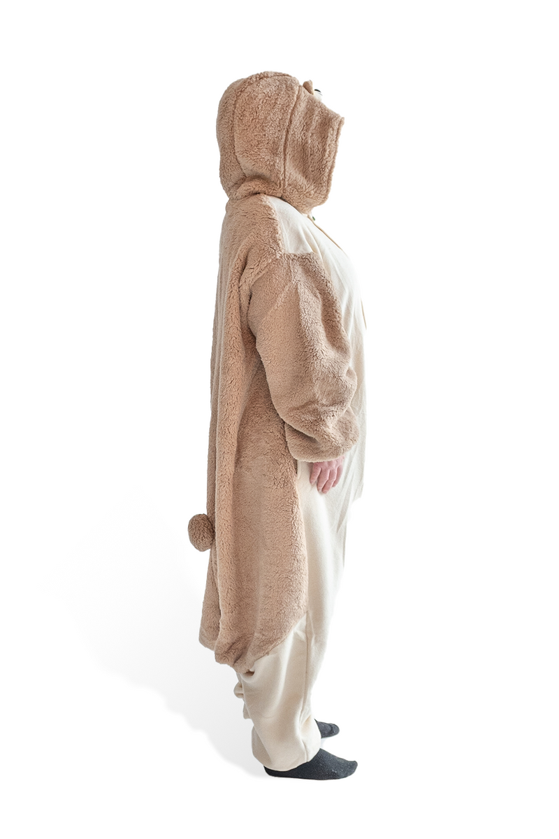 Hedgehog Animal Kigurumi Adult Onesie Costume Pajamas Side Left2 KIGU-KG-034