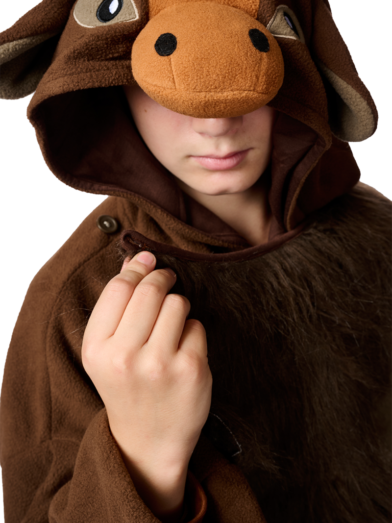 Moose Kigurumi Adult Onesie Costume Pajamas Hood3 KIGU-KG-025