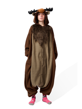 Moose Kigurumi Adult Onesie Costume Pajamas Main KIGU-KG-025