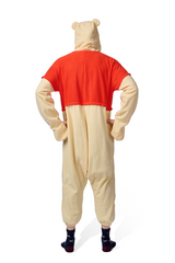 Pooh Kigurumi Adult Onesie Costume Pajamas Back KIGU