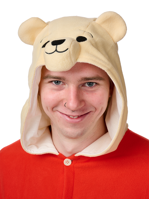 Pooh Kigurumi Adult Onesie Costume Pajamas Hood KIGU-KG-047