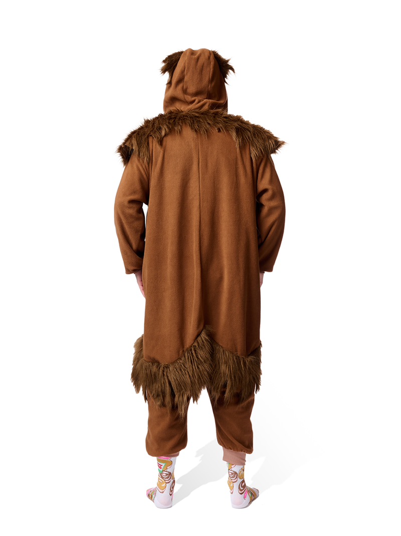 Sasquatch Kigurumi Adult Onesie Costume Pajamas Back KIGU-KG-021