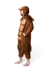 Sasquatch Kigurumi Adult Onesie Costume Pajamas Side Right KIGU-KG-021