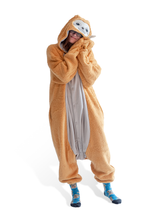 Sloth Animal Kigurumi Adult Onesie Costume Pajamas Main3 KIGU-KG-035