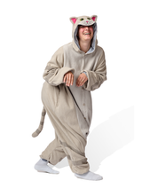 Tabby Cat Kigurumi Adult Onesie Costume Pajamas Main KIGU-KG-037