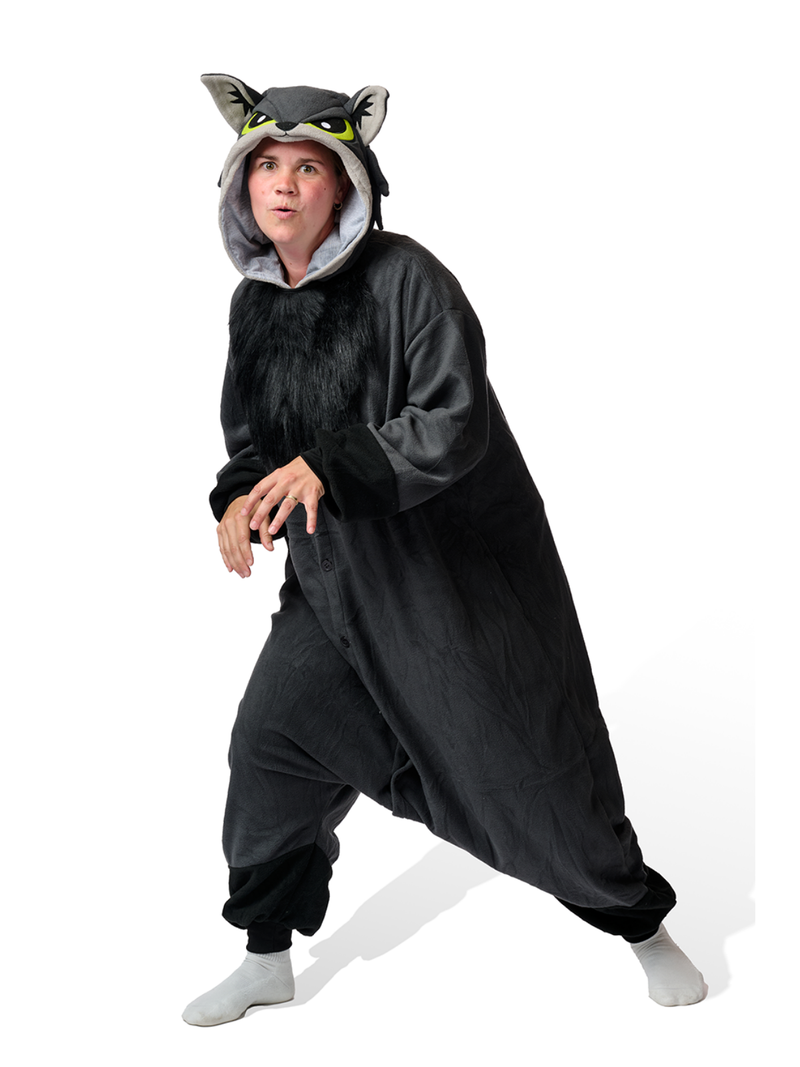 Werewolf Kigurumi Adult Onesie Costume Pajamas Main2 KIGU-KG-023