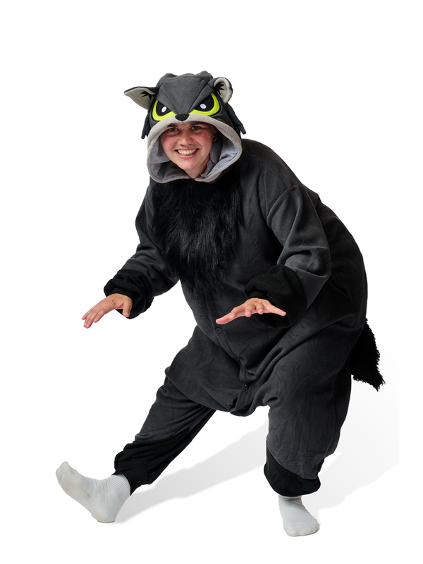 Werewolf Kigurumi Adult Onesie Costume Pajamas Main KIGU-KG-023