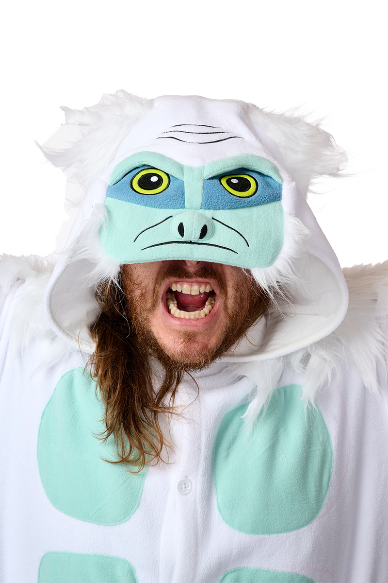 Yeti Animal Kigurumi Adult Onesie Costume Pajamas Hood KIGU-KG-021Y