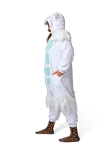 Yeti Animal Kigurumi Adult Onesie Costume Pajamas Side KIGU-KG-021Y