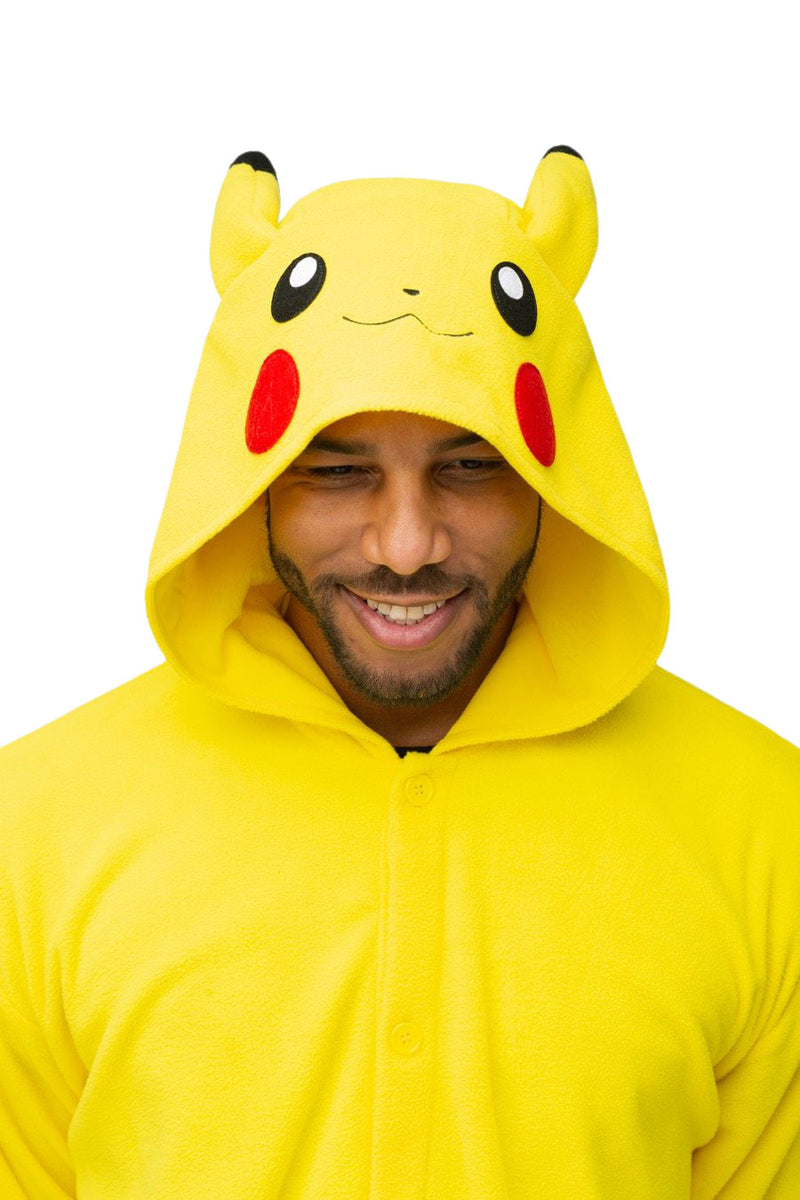 Pikachu Pokemon Kigurumi Adult Character Onesie Costume Pajama By